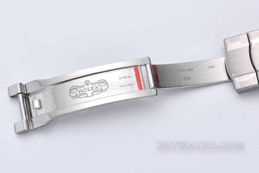 Factory C Rolex Oyster Perpetual top-tier 1:1high-quality replica41mmsilver dialm124300-0001clasplive photos