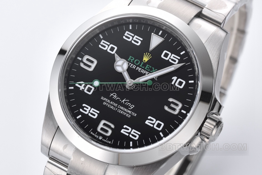 Factory C Rolex Air King top-tier 1:1super Air King M126900-0001front live photo
