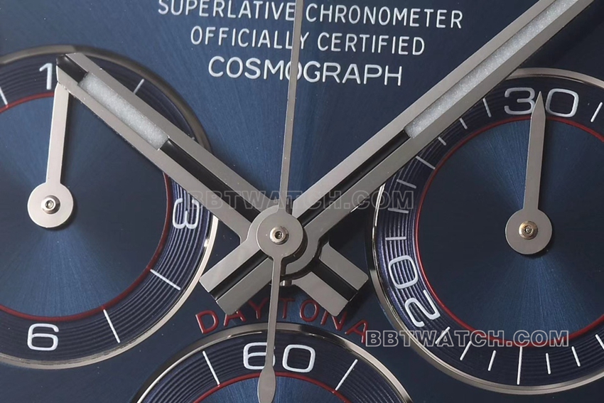 C factory RolexDaytonatop-tier replicawhite gold blue cat m116509-0071front live photo