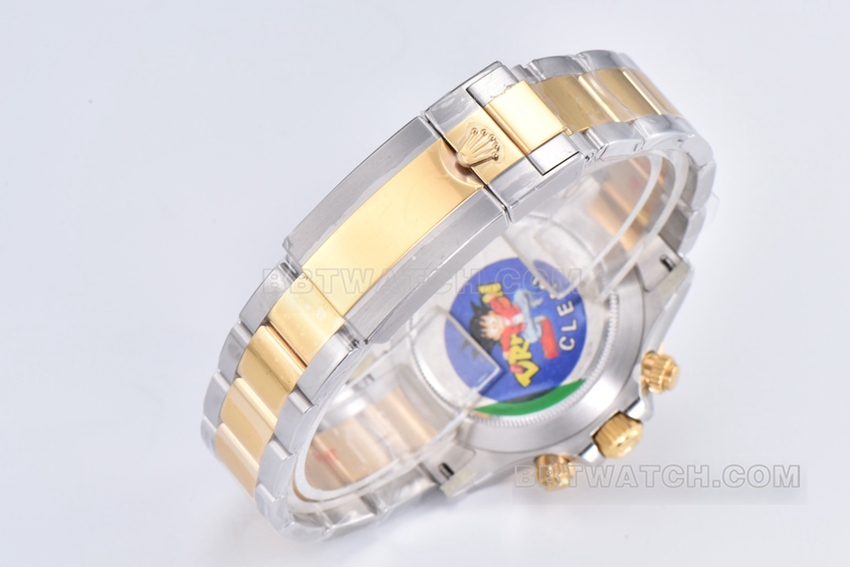 Factory C Rolex Daytonatop-tier 1:1high-quality gold panda disc 116523braceletlive photos