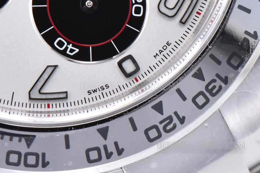 C factory RolexDaytona1:1top-tier replicawhite goldwhite dialsteel bracelet model 116509front live photo