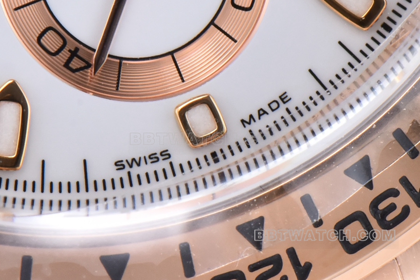 Factory C RolexDaytonatop-tier 1:1high-quality replicawhite dialrose goldsteel braceletm116505-0010front live photo