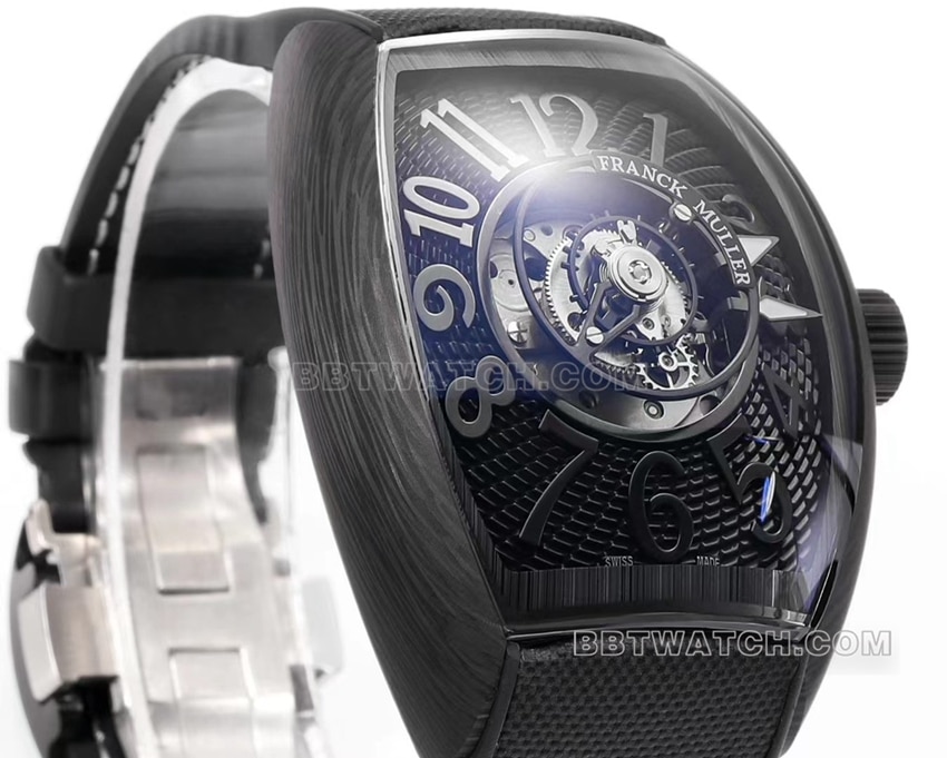 Frank Muller top-tier tonneau shaped tourbillonCX 40 T CTR TTBR TTBR TTside live photo