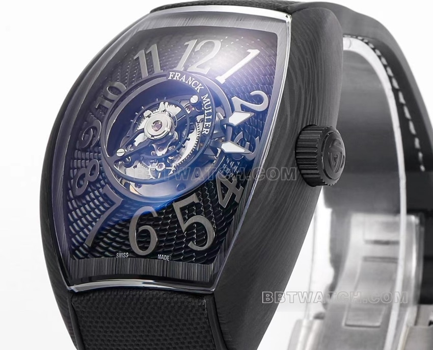 Frank Muller top-tier tonneau shaped tourbillonCX 40 T CTR TTBR TTBR TTside live photo