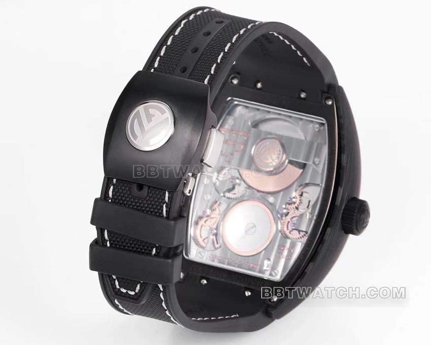 Franck Muller top-tier tonneau shaped tourbillonCX 40 T CTR TTBR TTBR TTbraceletlive photos