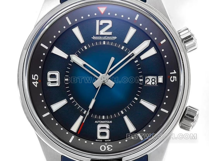BLS factory Jaeger-LeCoultre Beichen 1:1top-tier replicablue dial rubber model 906868Jfront live photo