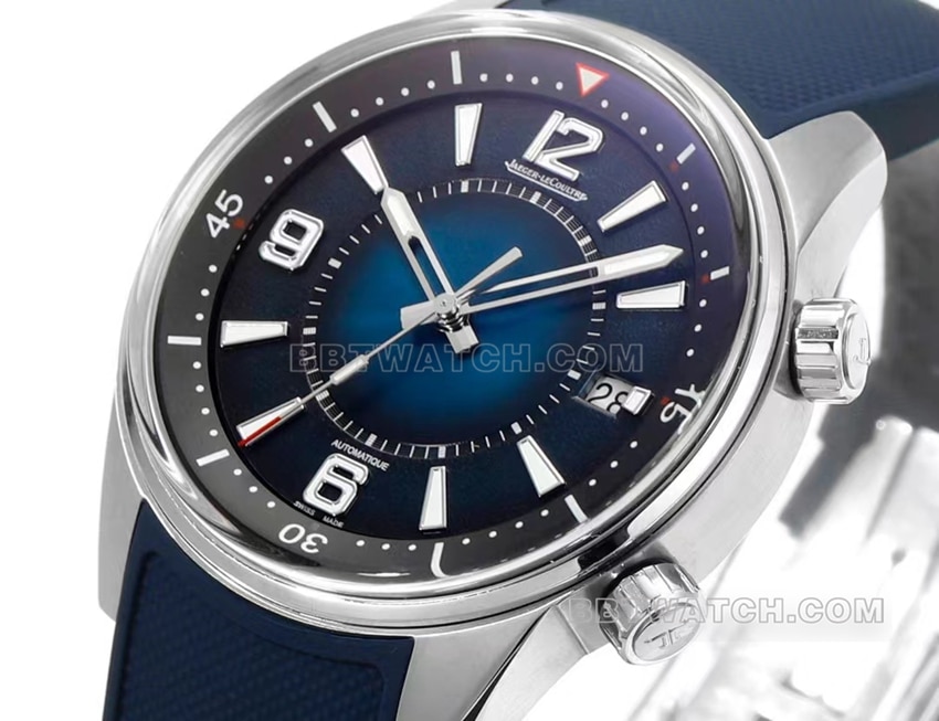 BLS factory Jaeger-LeCoultre Beichen 1:1top-tier replicablue dial rubber model 906868Jfront live photo