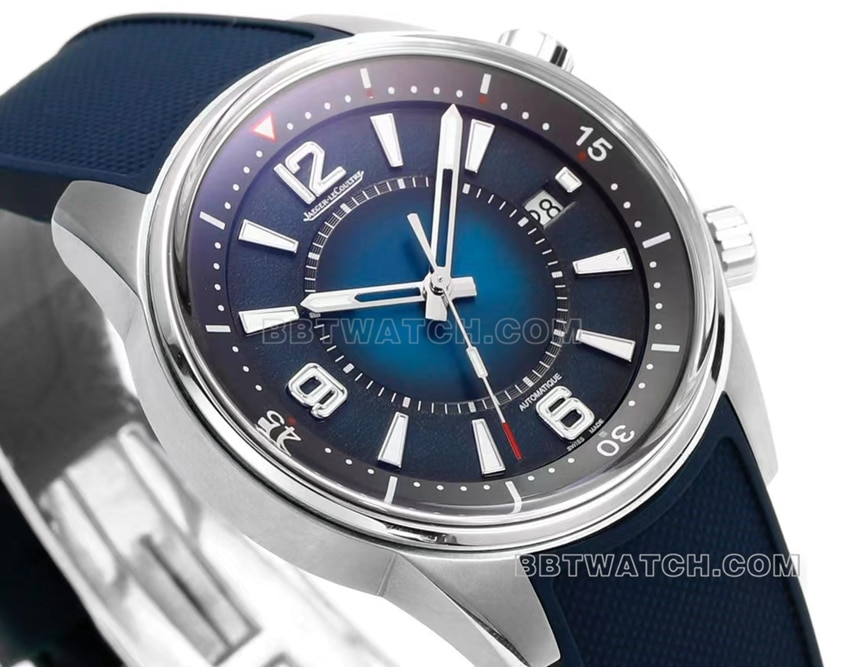 BLS factory Jaeger-LeCoultre Beichen 1:1top-tier replicablue dial rubber model 906868Jfront live photo