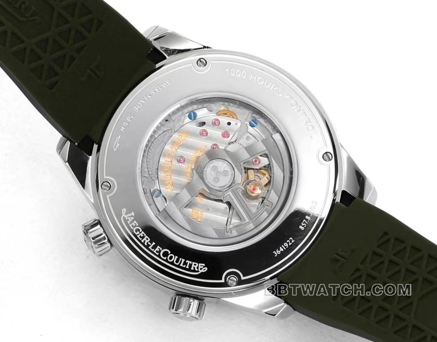 BLS factory Jaeger-LeCoultre Beichen top-tier 1:1super gradient green disc rubber model 906863Jcaseback live photo
