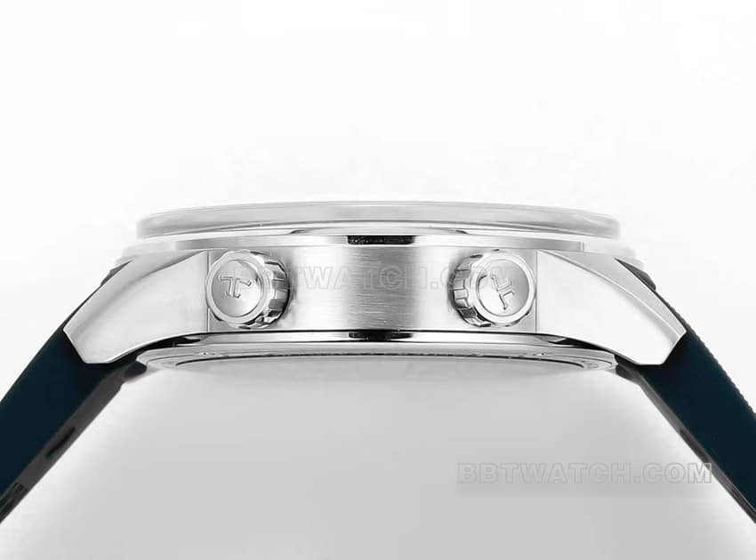 BLS factory Jaeger-LeCoultre Beichen top-tier blue plate rubber model 9068681side live photo