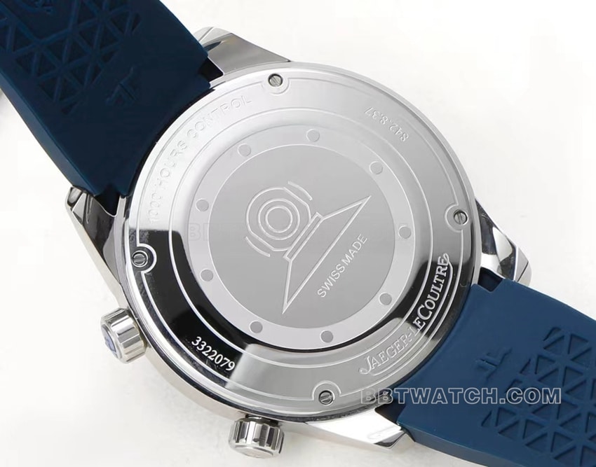 BLS factory Jaeger-LeCoultre Beichen top-tier blue plate rubber model 9068681caseback live photo