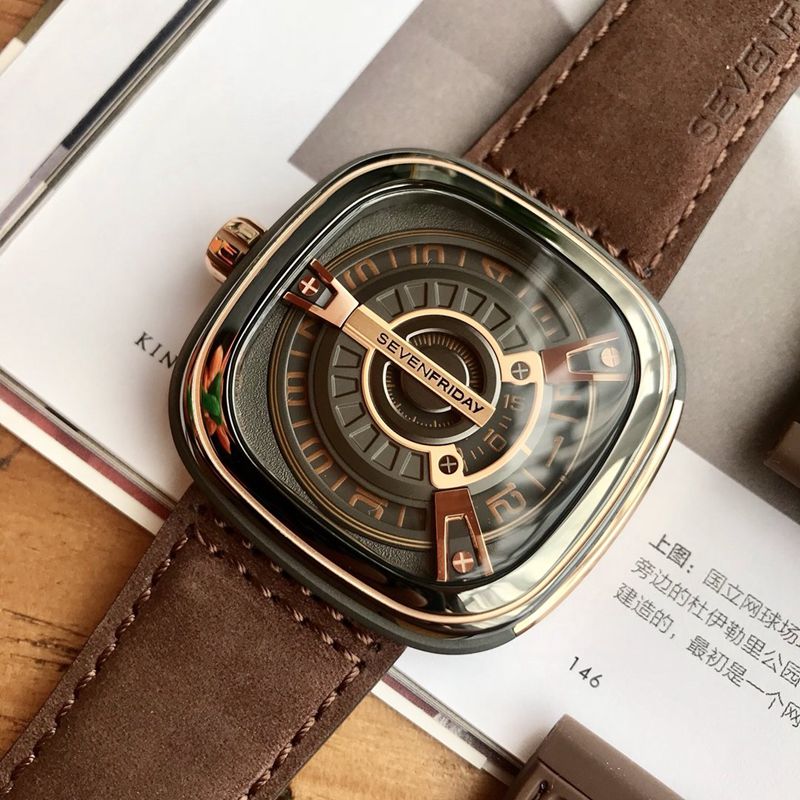 Seven Friday collectible watches Sevenfriday Automatic Mechanical Men's Watches
