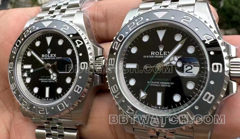 clean Factory's top black and gray bezel watch 2024GMT-Master II new model 126710 luminous water-resistant 3285 movement