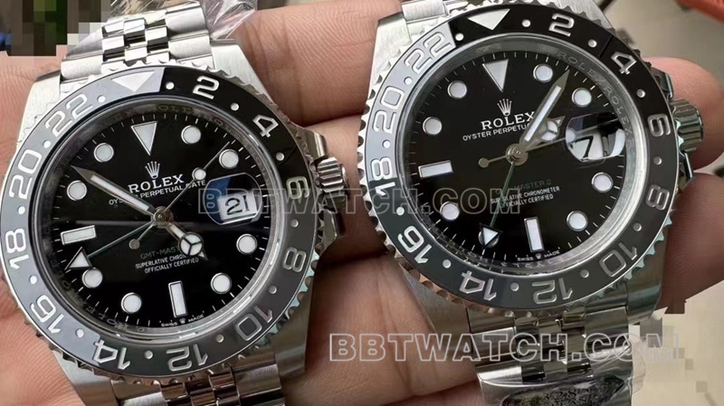 clean Factory's top black and gray bezel watch 2024GMT-Master II new model 126710 luminous water-resistant 3285 movement