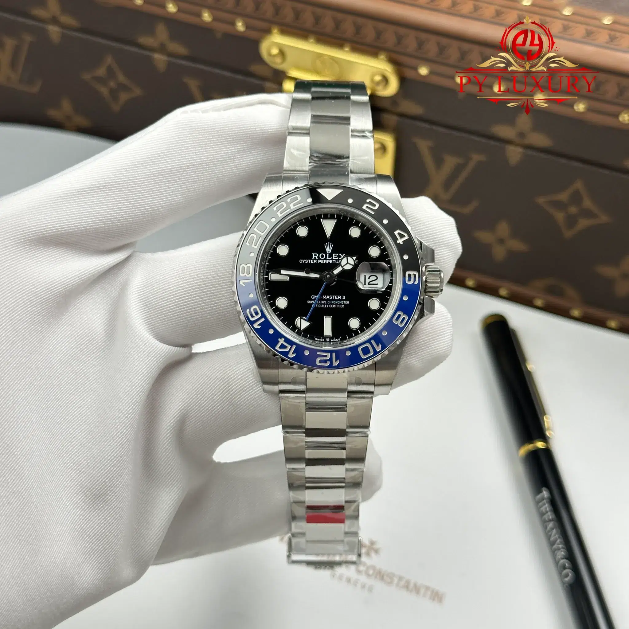 Rolex GMT-Master II 126710BLNR-0003 Batman Oyster Bracelet Super Clone 40mm