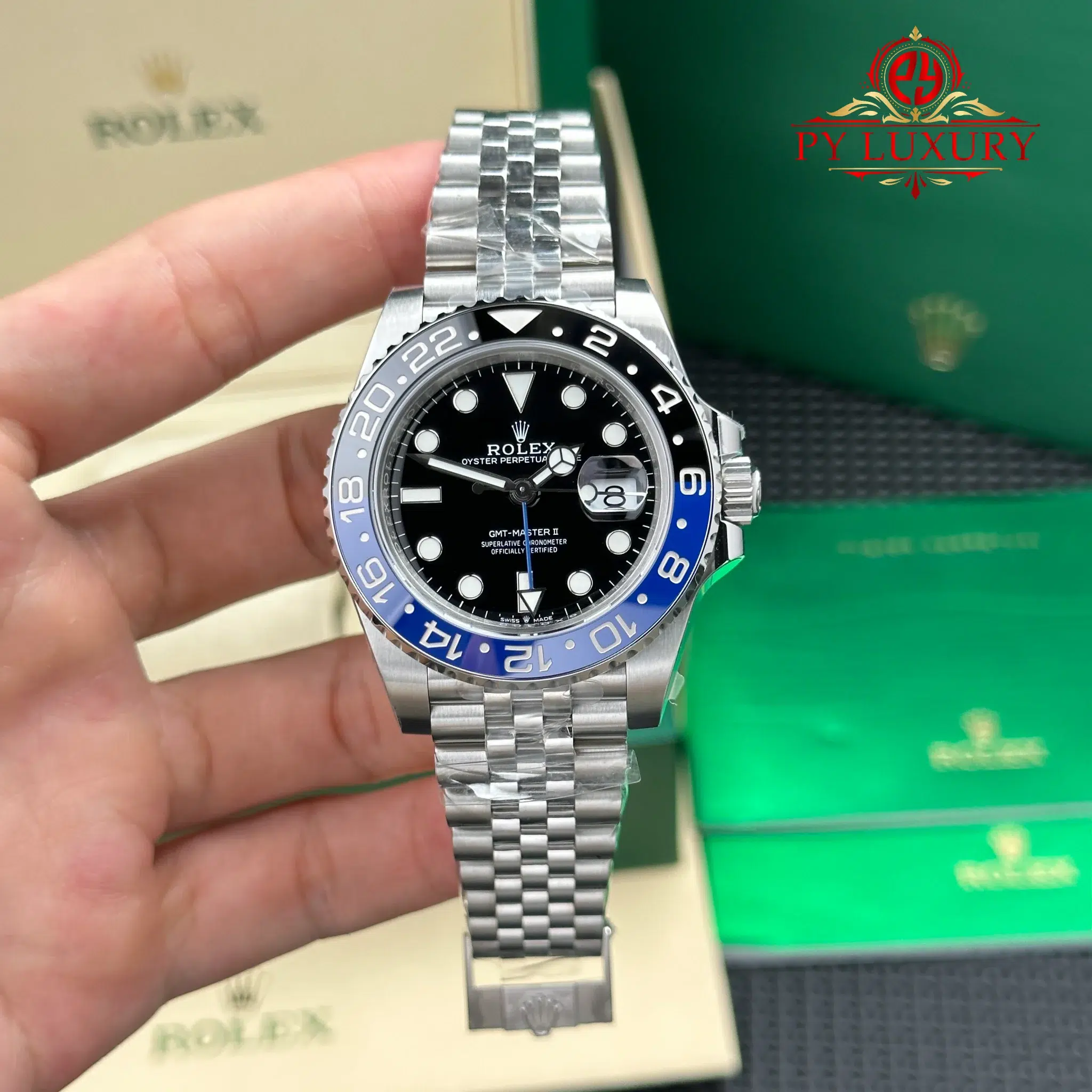 Rolex GMT-Master II 126710BLNR Batgirl Jubilee Bracelet Super Clone VSF 40mm