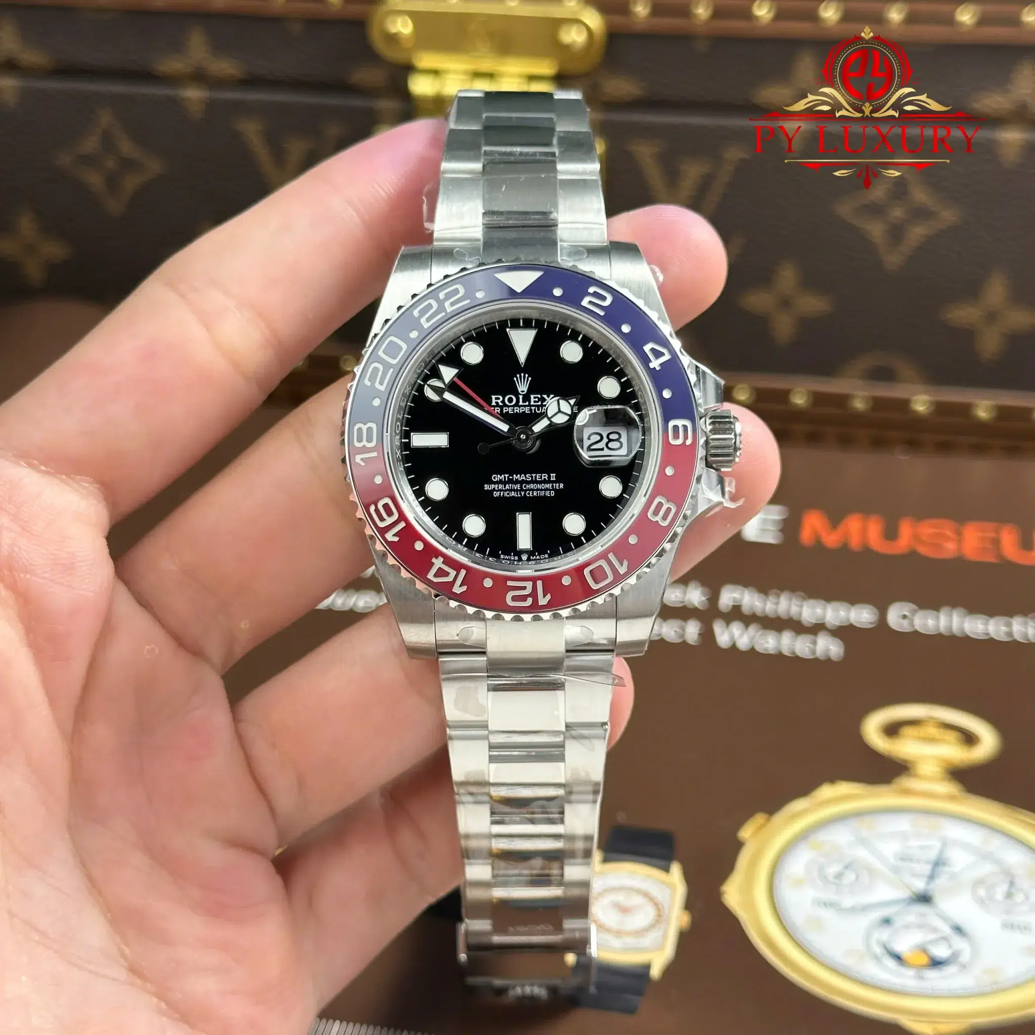 Rolex GMT-Master II 126710BLRO Pepsi Oyster Bracelet Top Quality 1:1 Super Clone VSF 40mm