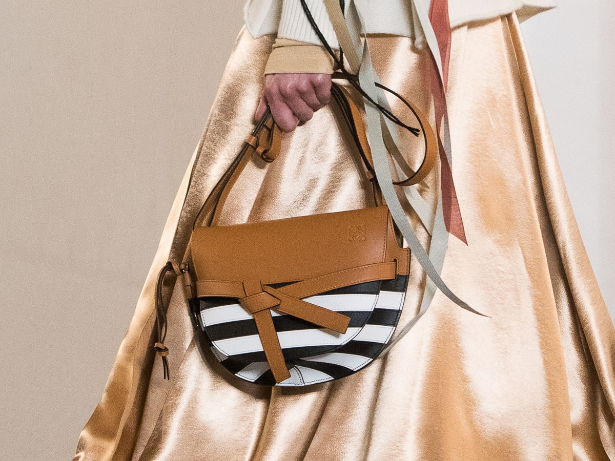 A Close Up Look At Loewe's Fall 2019 Runway Bags