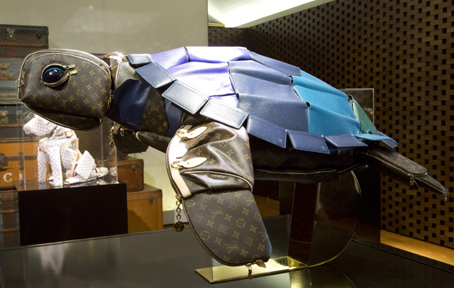The Louis Vuitton Traveling Curiosities Collection Gets A New Member - A Turtle!