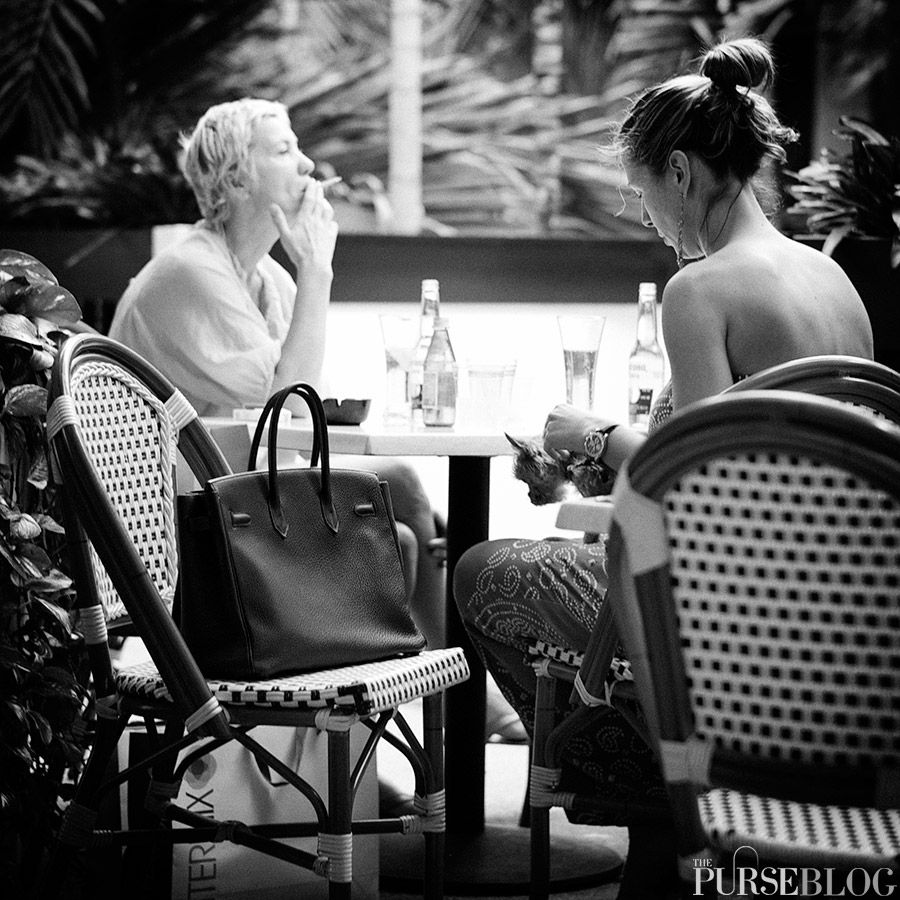 Birkin And A Smoke