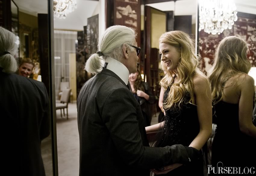 Blake Lively pour la campagne publicitaire de Chanel