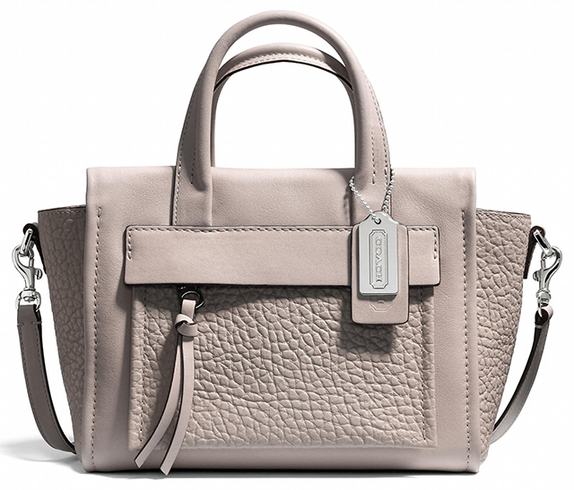 Coach Bleecker Mini Pocket Carryall Grey Birch