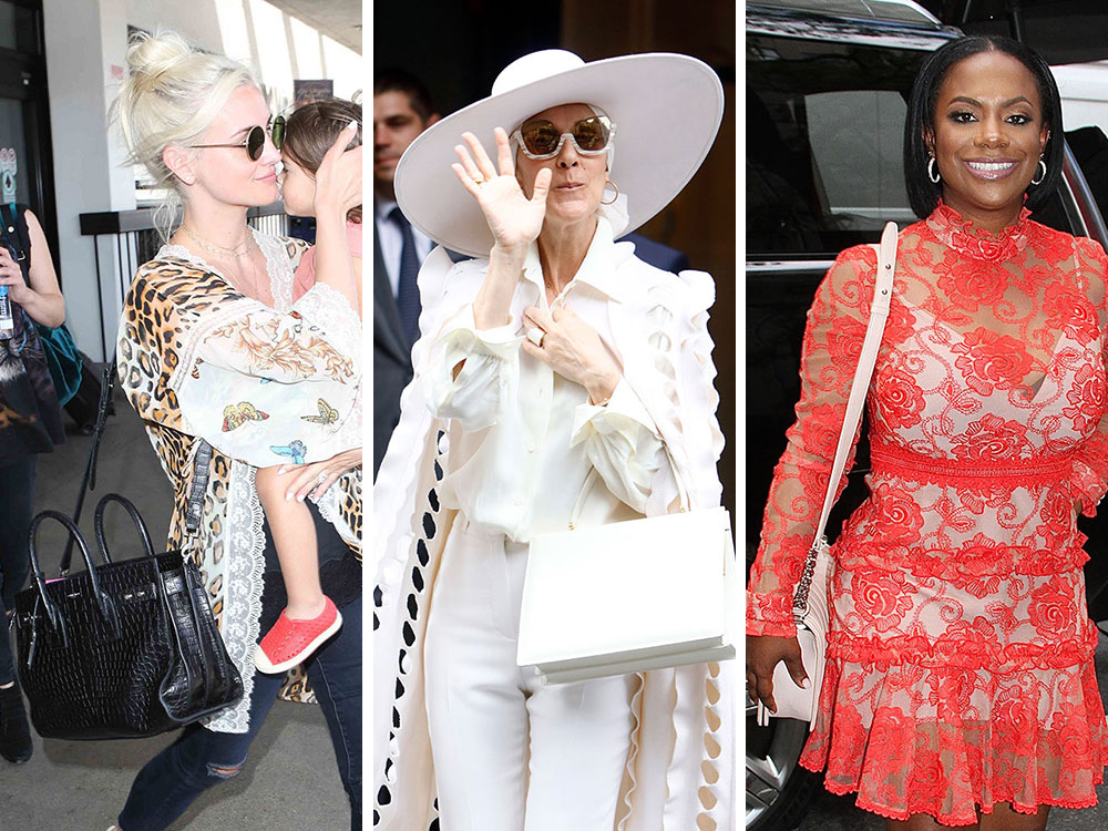 Celebs Make Their Way In The World With Chanel, Céline And Saint Laurent Bags