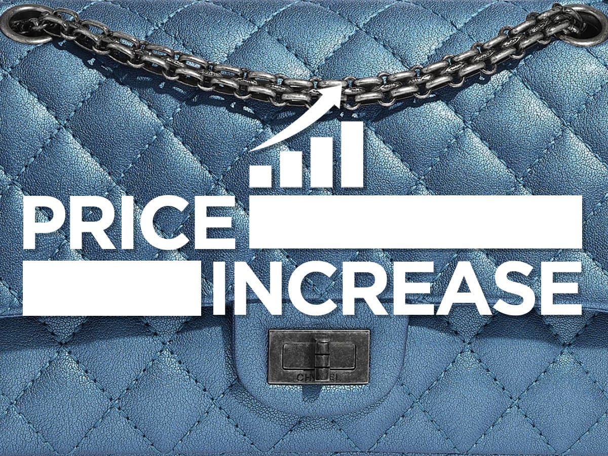 L'augmentation des prix de Chanel en 2019 a touché la majorité des marchés