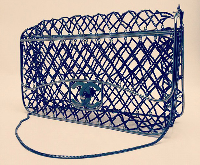 Très cool : le sac à rabat Chanel Cage Classic