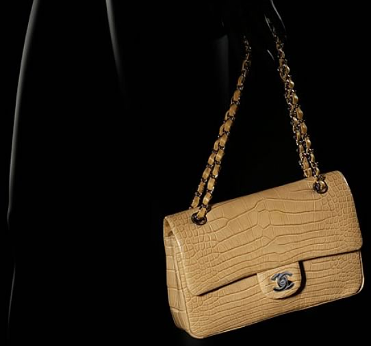 Chanel Classic Alligator Bag