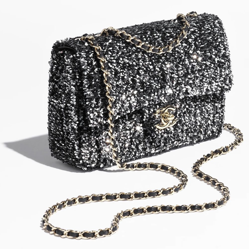 Chanel Sequin Flap