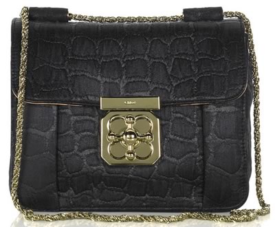 ChloÃ© Elsie Lurex Shoulder Bag