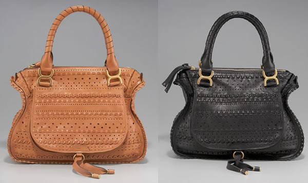 Chloe Embroiders Their Marcie Satchel