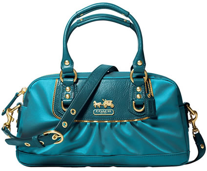 Coach Amanda Satin Mini Satchel