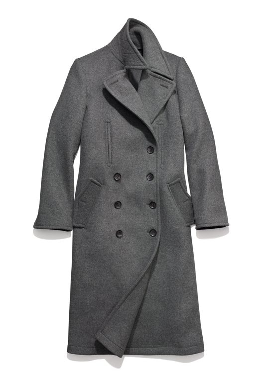 Coach Wool Fitted Basic Coat