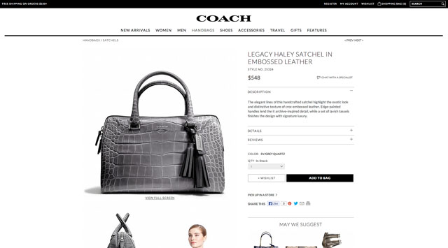 Real Talk With Amanda: Coach.com Just Got A Great New Look, But Why Are Most Brand Websites So Terrible?