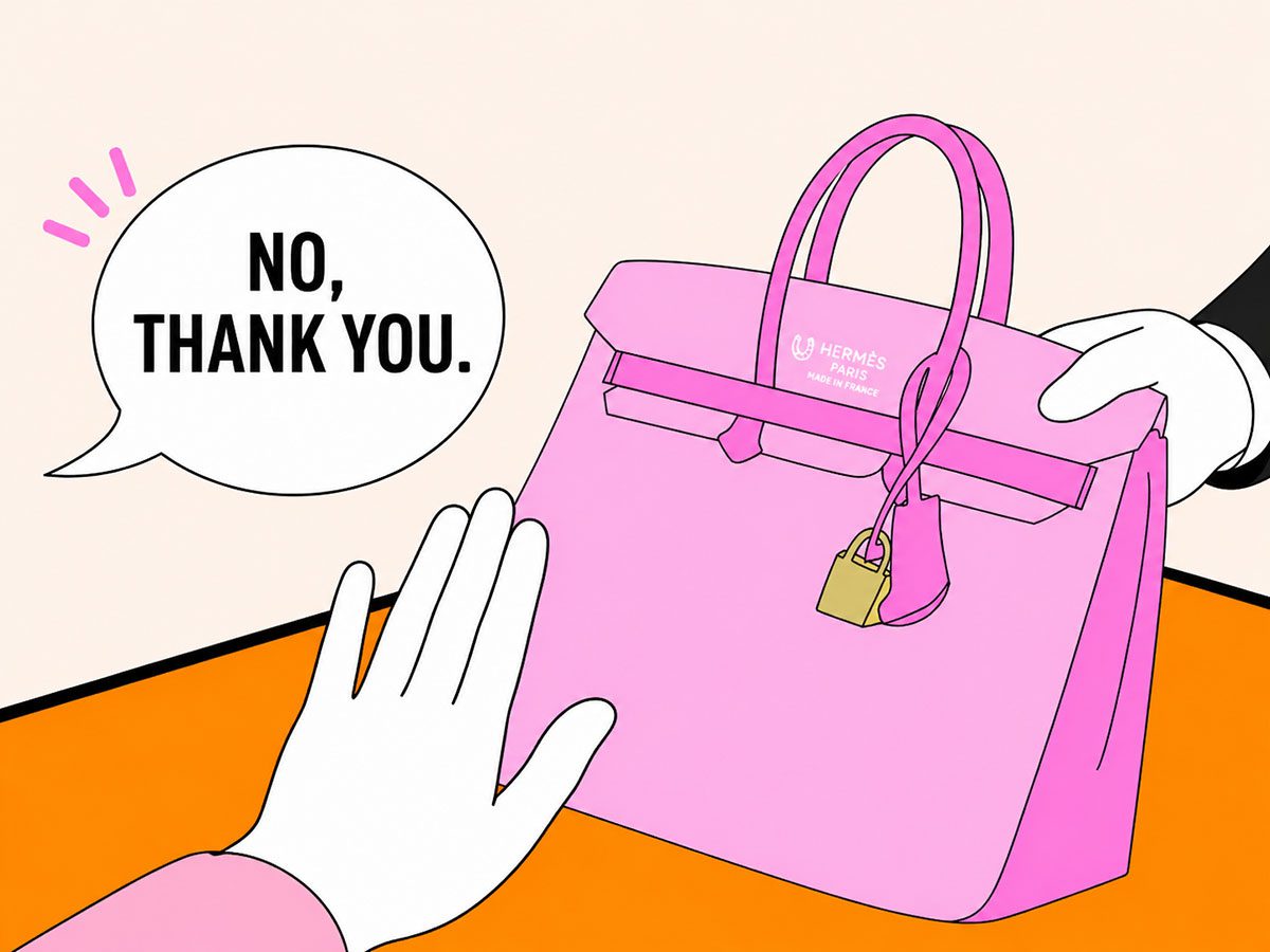 Declining A Bag Offer At Hermès