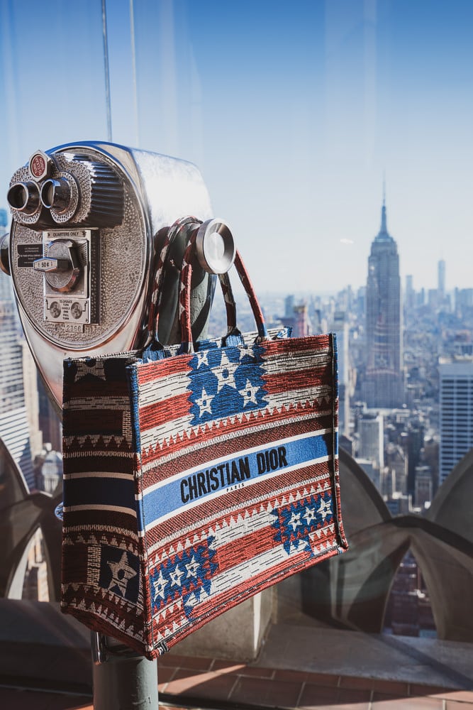 Dior Book Tote NY Skyline 2