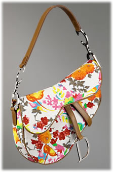 Dior Japanese Patchwork Saddle Bag