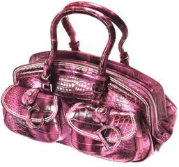 Dior Tie-Dye Crocodile Detective Bag