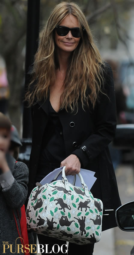 Elle MacPherson me fait aimer encore plus ce sac Gucci
