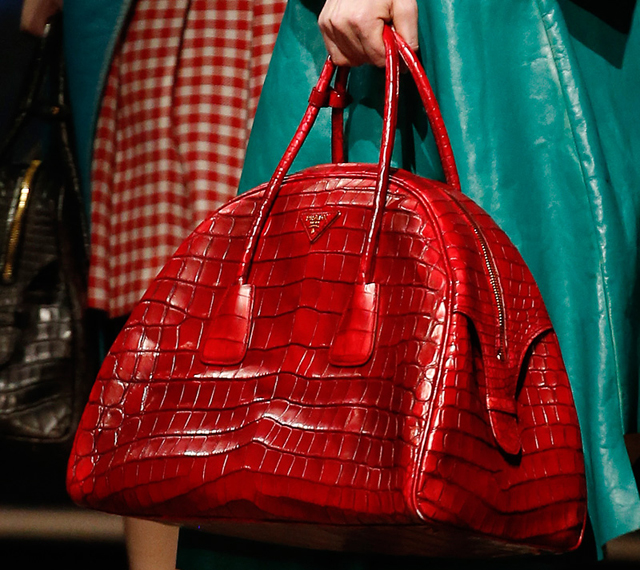 Prada Fall 2013 Is Full Of Simple Shapes And Lush Textures