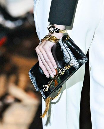Sacs à main de la Fashion Week : Gucci printemps 2012