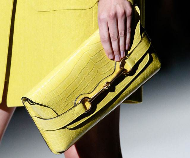 Sacs à main de la Fashion Week : Gucci printemps 2013