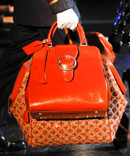 Louis Vuitton Fall 2012 patent leather bag