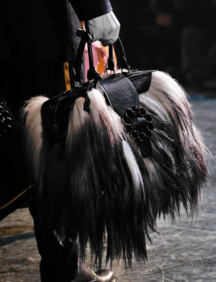 Louis Vuitton Fall 2012 runway accessory