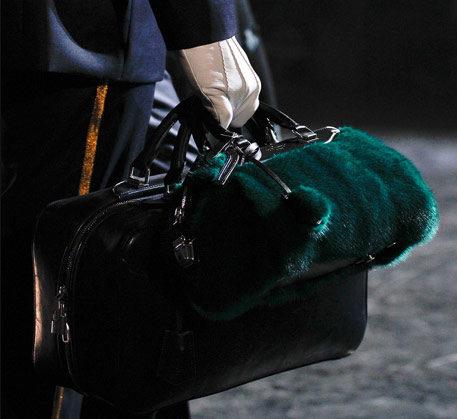 Louis Vuitton Fall 2012 exotic skin bag