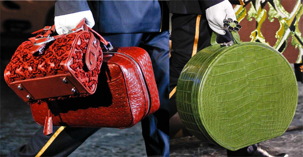 Fashion Week Handbags: Louis Vuitton Fall 2012