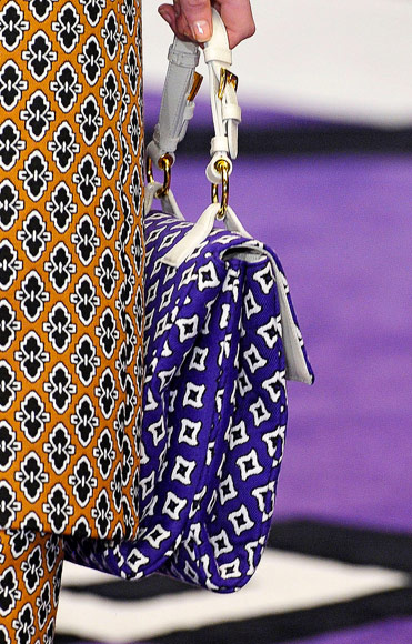 Prada Fall 2012 minaudiere with shoulder strap