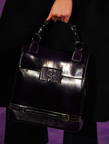 Prada Fall 2012 bag with gemstone